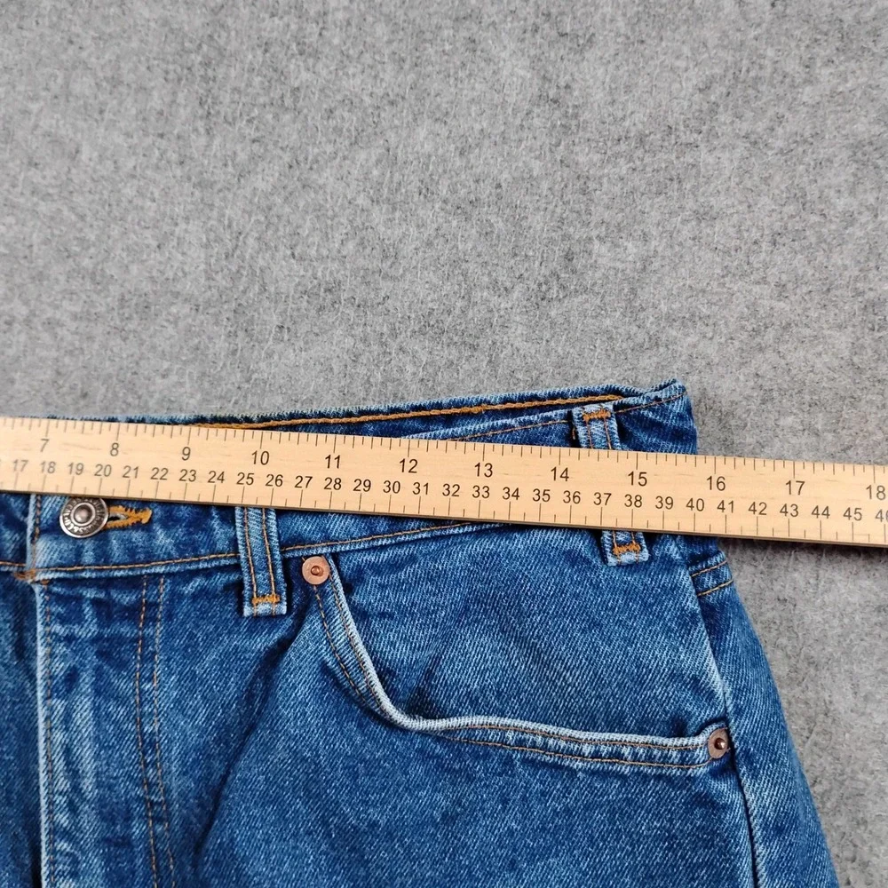 Levis 619 Vintage Mens 32x28 Medium Wash Blue Straight Orange Tab Jeans Canada